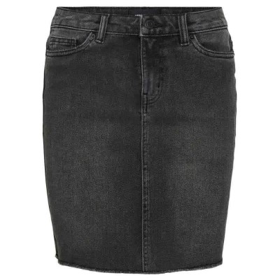 пола,дамски,поли,и,рокли,vero,moda,faith,mr,denim,skirt,black,(black)