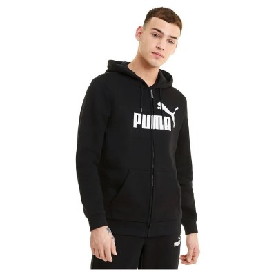 суичър,мъжки,пуловери,puma,essental,big,logo,hoodie,black,(puma,black)