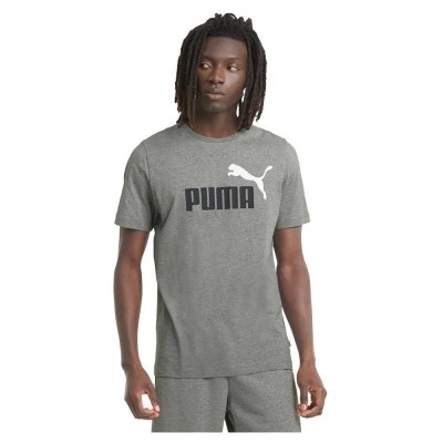 тениска,мъжки,тениски,puma,essential+2,col,logo,short,sleeve,t,shirt,grey