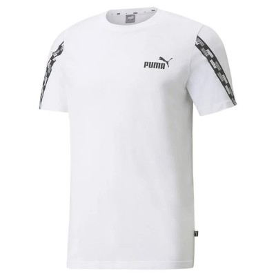 тениска,мъжки,тениски,puma,power,tape,short,sleeve,t,shirt,white,(puma,white)