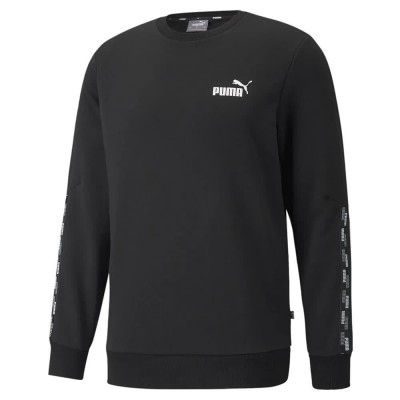 блуза,мъжки,пуловери,puma,power,tape,crew,sweatshirt,black,(puma,black)