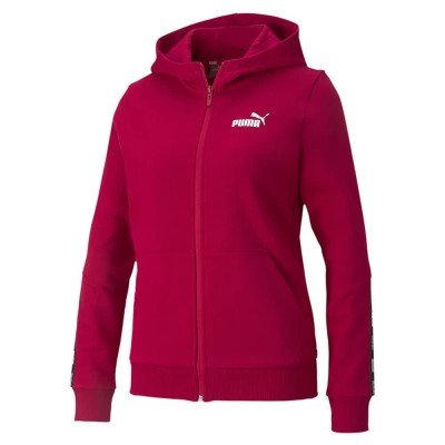 суичър,дамски,блузи,puma,power,hoodie,persian,red,(red)