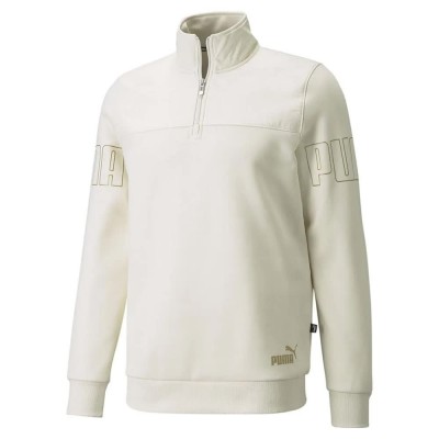 блуза,мъжки,пуловери,puma,winterized,half,zip,sweatshirt,white,(ivory,glow)