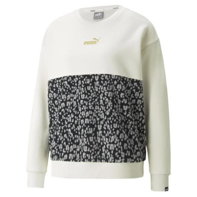 блуза,дамски,блузи,puma,winterized,crew,sweatshirt,white