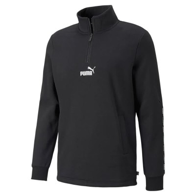 блуза,мъжки,пуловери,puma,power,tape,half,sweatshirt,black,(puma,black)