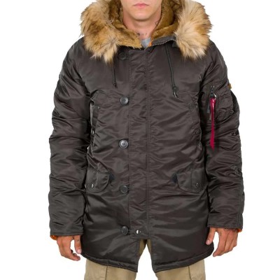 палто,мъжки,якета,alpha,industries,n,3b,vf59,coat,black,olive,(green)