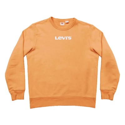 блуза,мъжки,пуловери,дамски,пуловери,levi´s,®,unisex,graphic,crew,sweatshirt,orange,(coral,quartz)