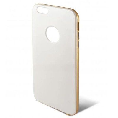 други,аксесоари,ksix,iphone,6,plus,silicone,phone,case,white,(white,gold)
