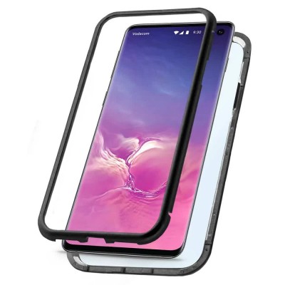 други,аксесоари,ksix,samsung,galaxy,s10,e,magnetic,clear,(black)