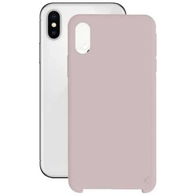 други,аксесоари,ksix,iphone,x,xs,silicone,phone,case,pink