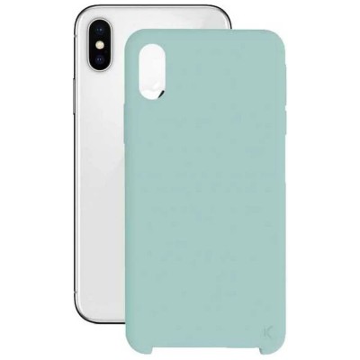 други,аксесоари,ksix,iphone,x,xs,silicone,phone,case,turquoise,(green)