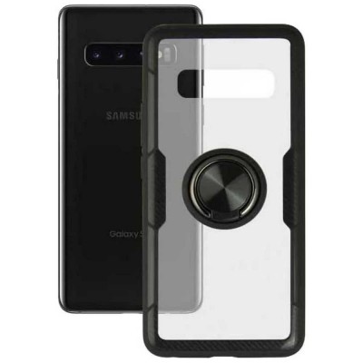други,аксесоари,ksix,samsung,galaxy,s10,silicone,phone,case,clear,black,(clear)