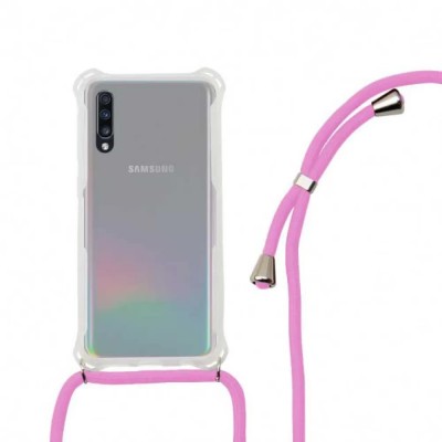други,аксесоари,ksix,samsung,galaxy,a70,silicone,phone,case,pink,(clear,pink)