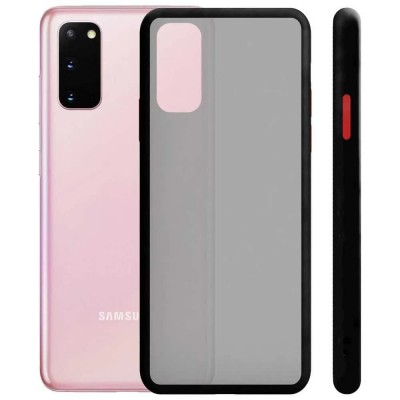 други,аксесоари,ksix,samsung,galaxy,s20,duo,soft,silicone,phone,case,black
