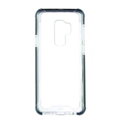 други,аксесоари,ksix,samsung,galaxy,s9,plus,silicone,phone,case,black,clear,(clear)