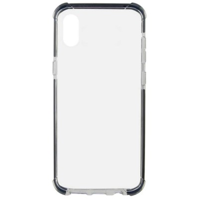 други,аксесоари,ksix,iphone,xs,max,flex,armor,silicone,phone,case,clear,(clear,black)