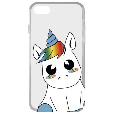 други,аксесоари,ksix,iphone,7,8,se,2020,unicorn,clear,(clear)