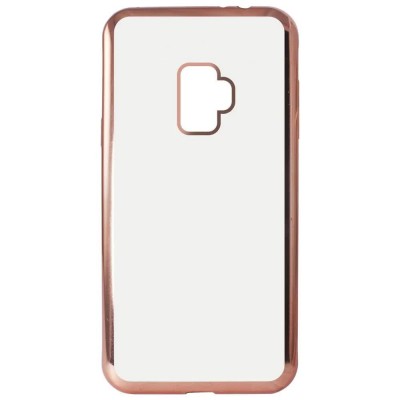 други,аксесоари,ksix,samsung,galaxy,s9,plus,silicone,phone,case,pink,(clear)