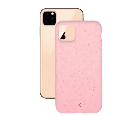 други,аксесоари,ksix,iphone,11,pro,max,silicone,phone,case,pink
