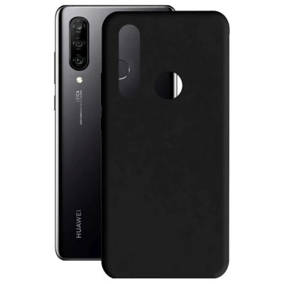 други,аксесоари,ksix,huawei,p30,lite,silicone,phone,case,black,(black)