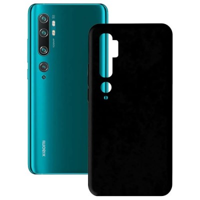 други,аксесоари,ksix,xiaomi,mi,note,10,10,pro,silicone,phone,case,black,(black)