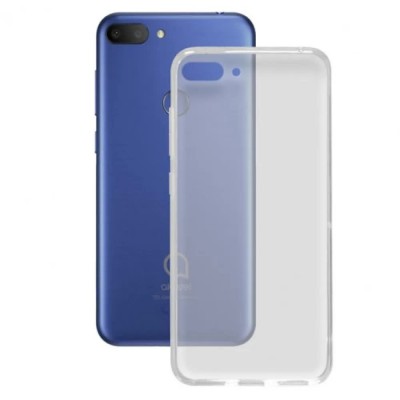 други,аксесоари,ksix,alcatel,1s,silicone,phone,case,clear,(clear)