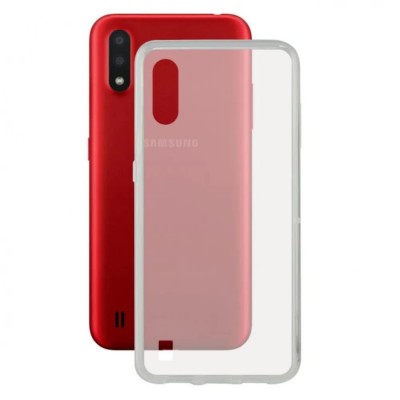 други,аксесоари,ksix,samsung,galaxy,a01,silicone,phone,case,clear,(clear)