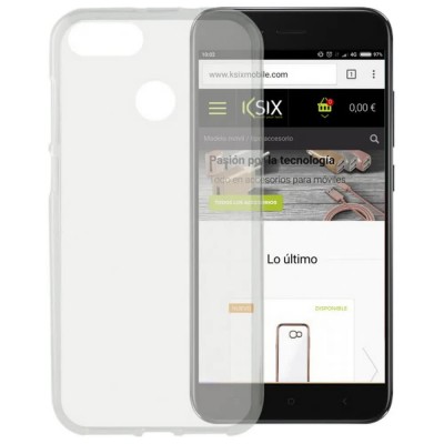 други,аксесоари,ksix,xiaomi,mi,a1,silicone,phone,case,clear,(clear)