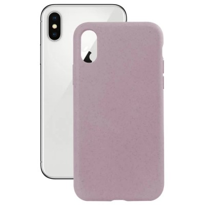 други,аксесоари,ksix,iphone,x,ecological,cover,pink,(purple)
