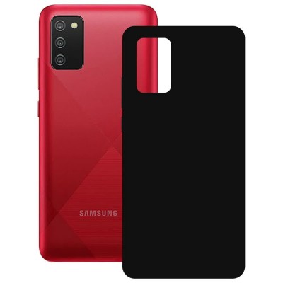други,аксесоари,ksix,samsung,galaxy,a02s,silicone,phone,case,black,(black)