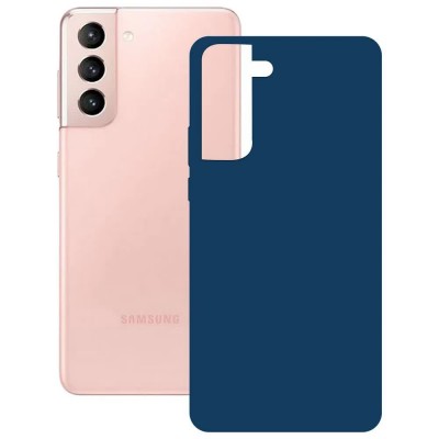 други,аксесоари,ksix,samsung,galaxy,s21,silicone,phone,case,blue