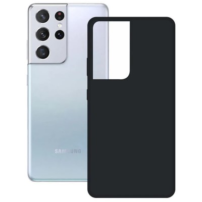 други,аксесоари,ksix,samsung,galaxy,s21,ultra,silicone,phone,case,black