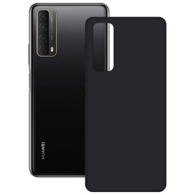 други,аксесоари,ksix,huawei,p,smart,2021,silicone,phone,case,black
