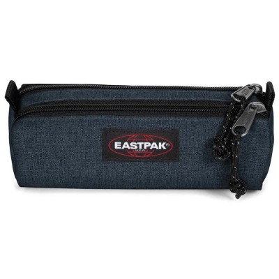 канцеларски,принадлежности,eastpak,benchmark,double,pencil,case,triple,denim,(black)