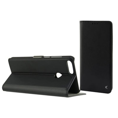 други,аксесоари,ksix,honor,8,lite,magnetic,closure,and,standing,black,(black)