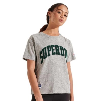 тениска,дамски,тениски,superdry,varsity,arch,boxy,short,sleeve,t,shirt,grey,(grey,slub,grindle)