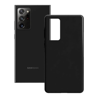 други,аксесоари,contact,samsung,galaxy,note,20,silicone,phone,case,black,(black)