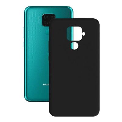 други,аксесоари,contact,huawei,mate,30,lite,silicone,phone,case,black