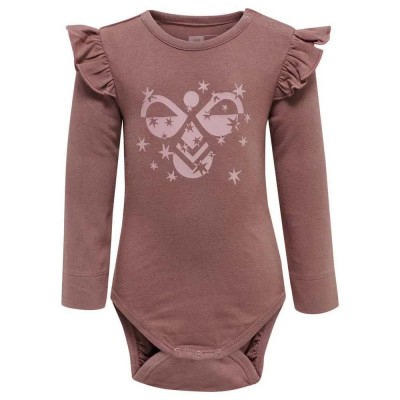 детски,облекла,за,момичета,hummel,sparkle,long,sleeve,body,pink,(rose,taupe)