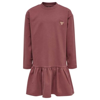 рокля,дамски,поли,и,рокли,hummel,sigrid,long,sleeve,dress,pink,(roan,rouge)