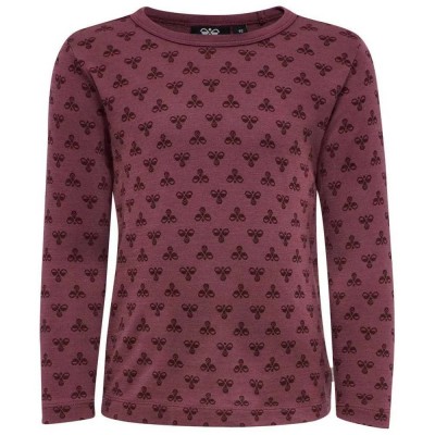 тениска,детски,тениски,hummel,vilmo,long,sleeve,t,shirt,roan,rouge,(purple)