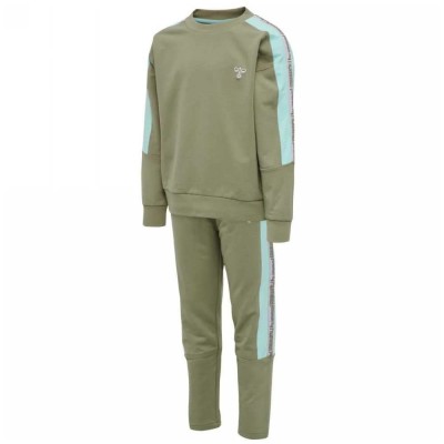 анцуг,детски,анцузи,hummel,ella,tracksuit,green,(vetiver)