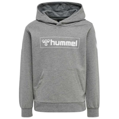 суичър,детски,блузи,hummel,box,hoodie,grey,(medium,melange)