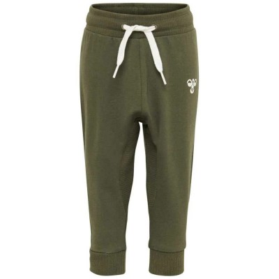панталони,детски,панталони,hummel,apple,pants,olive,night,(green)