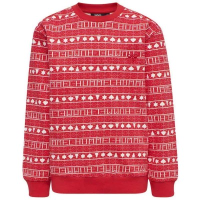 блуза,детски,блузи,hummel,rudolph,sweatshirt,red,(true,red)