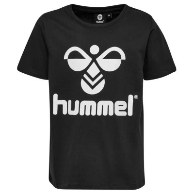 тениска,детски,тениски,hummel,tres,short,sleeve,t,shirt,black