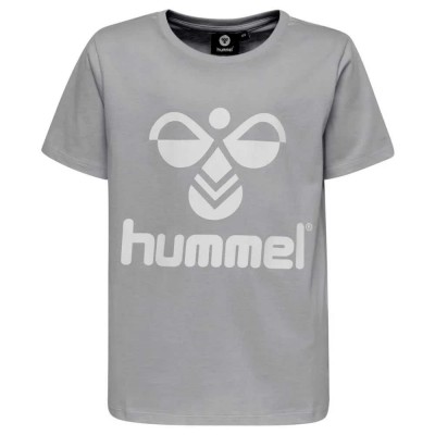 тениска,детски,тениски,hummel,tres,short,sleeve,t,shirt,grey,melange,(grey)