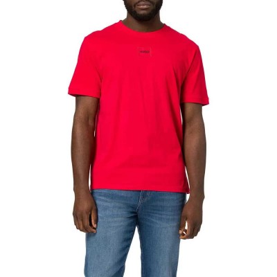 тениска,мъжки,тениски,hugo,diragolino212,short,sleeve,t,shirt,red,(open,pink)