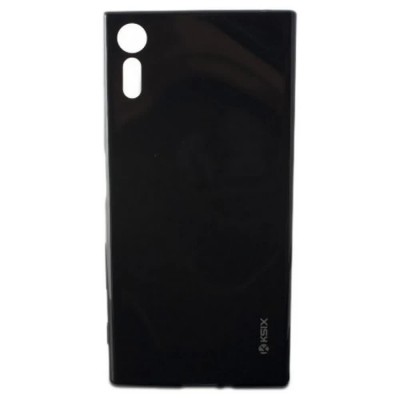 други,аксесоари,ksix,sony,xperia,xz,xzs,silicone,phone,case,black,(black)