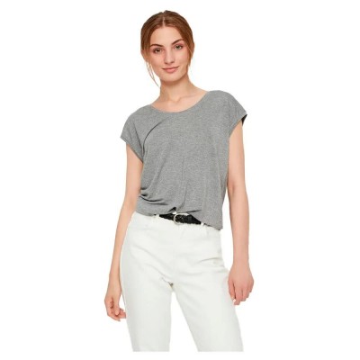 тениска,дамски,тениски,pieces,billo,lurex,stripes,short,sleeve,t,shirt,grey,(light,grey,melange,detail,lurex,grey)